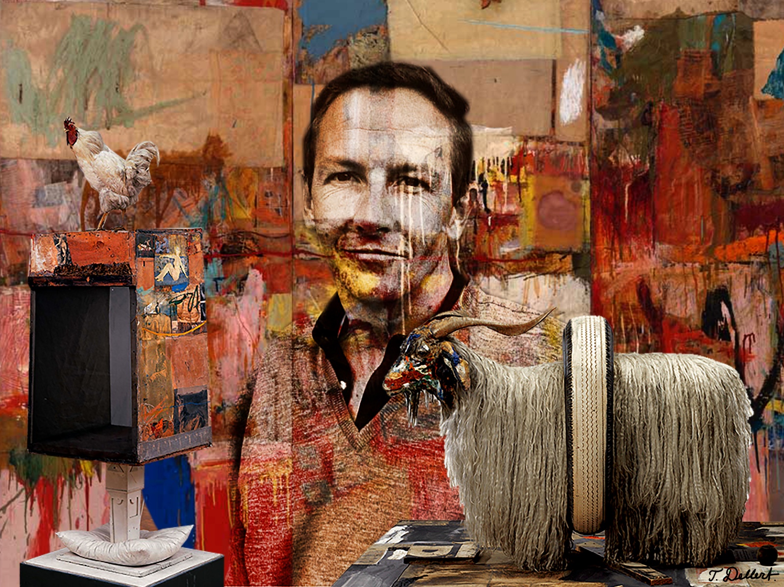 PORTRAIT OF ROBERT RAUSCHENBERG copy 2